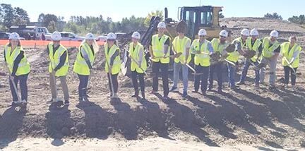 Dental office breaks ground in Isanti